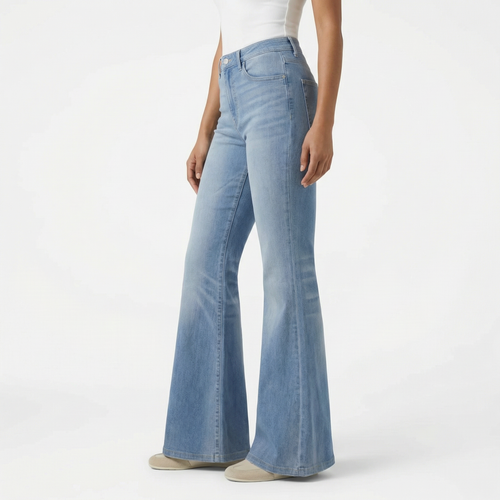 Aurelia Flare Jeans – Light Blue