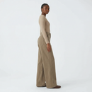 Nomad Wide-Leg Denim – Sand