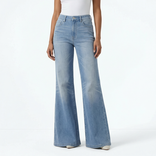 Aurelia Flare Jeans – Light Blue