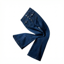 Noir Sculpt Flare Jeans – High-Waist Signature Fit