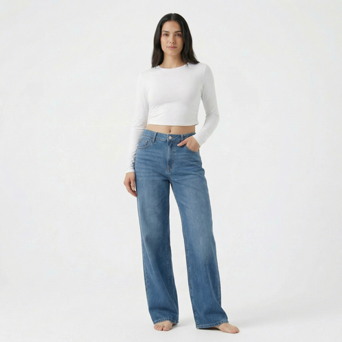 Seraphine Wide-Leg Jeans