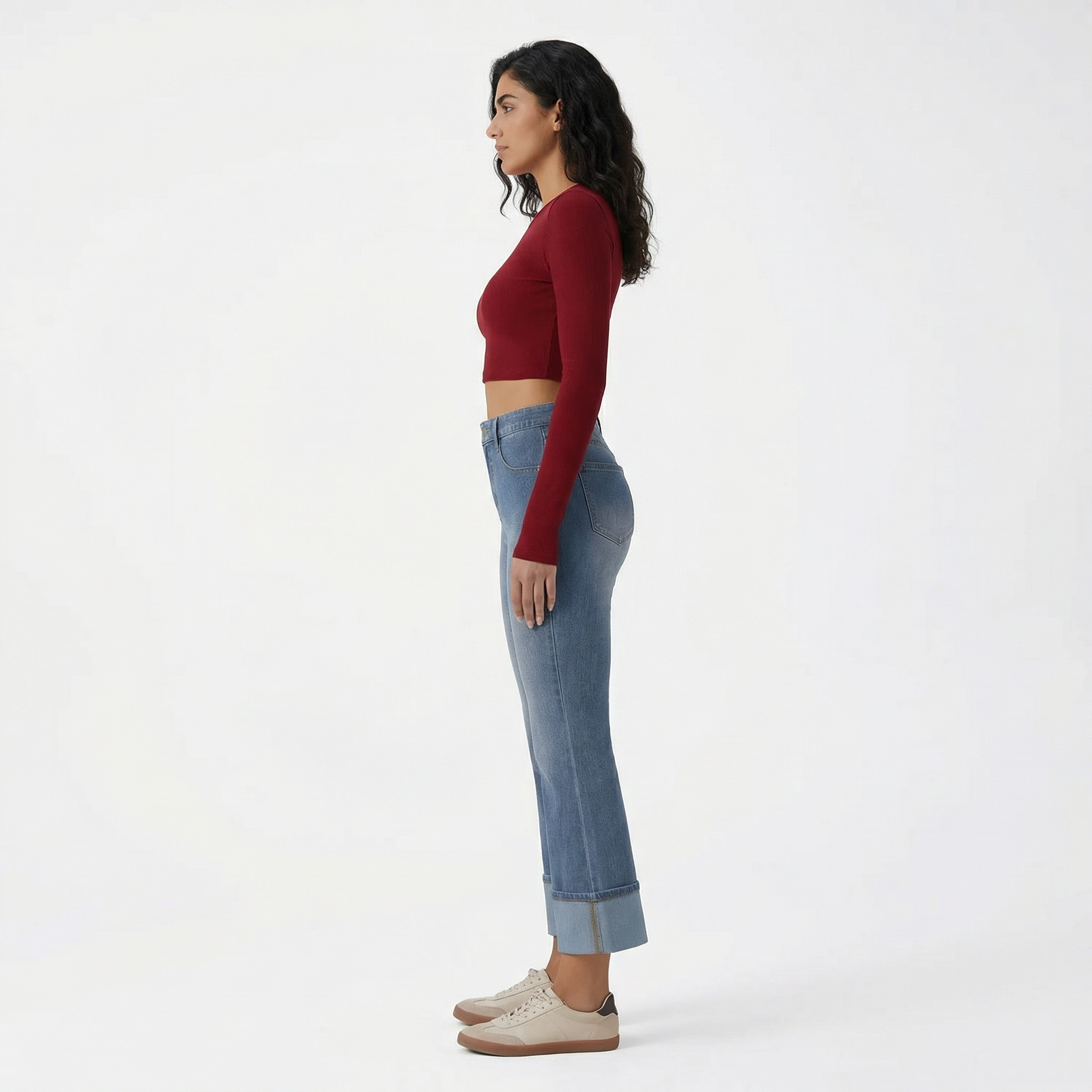 VIRENA Cropped Denim