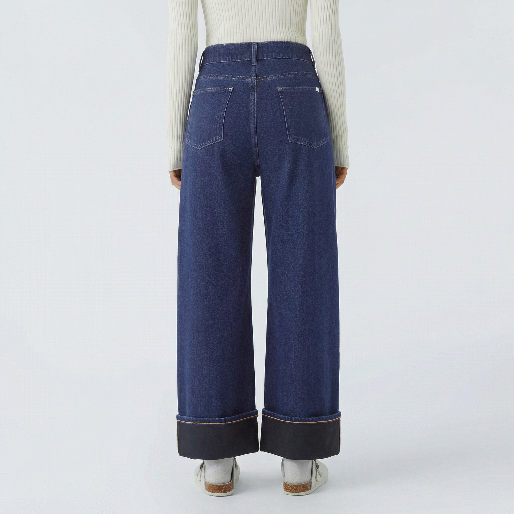 Seralya Cuffed Jeans