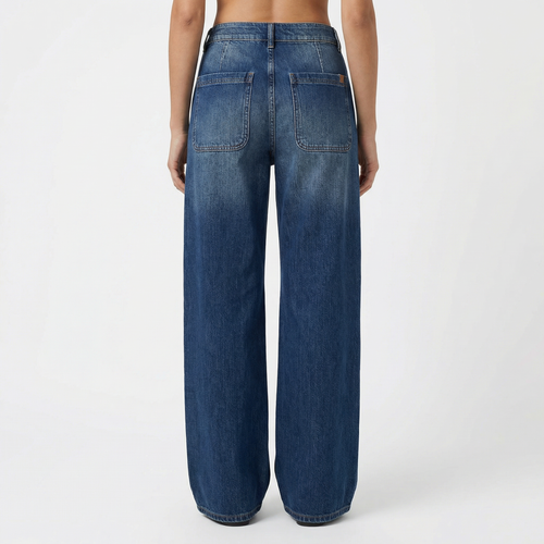 Aurevia Wide-Leg Jeans