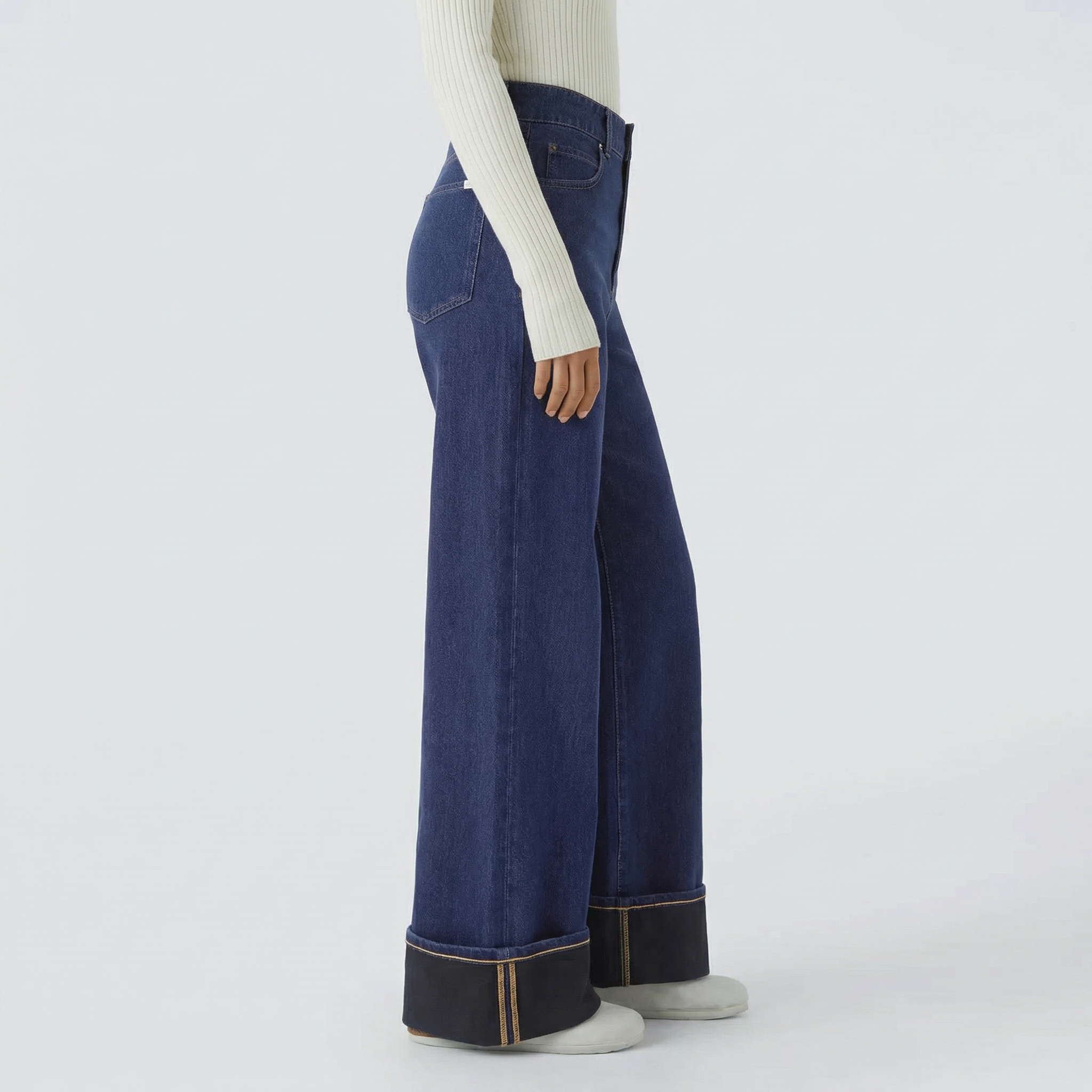 Seralya Cuffed Jeans