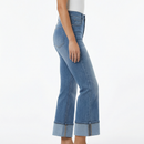 Nova Crop Flare Jeans – Mid-Rise Contour Fit