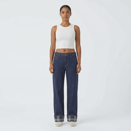 Calyra Cuff Jeans