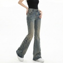 Aurevyn Reconstructed Flare Jeans