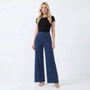 Elara Wide Jeans – Deep Blue