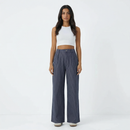 Elvaré Pinstripe Wide Jeans