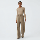 Nomad Wide-Leg Denim – Sand