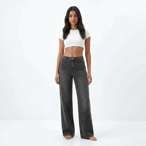 Elvara Wide-Leg Jeans