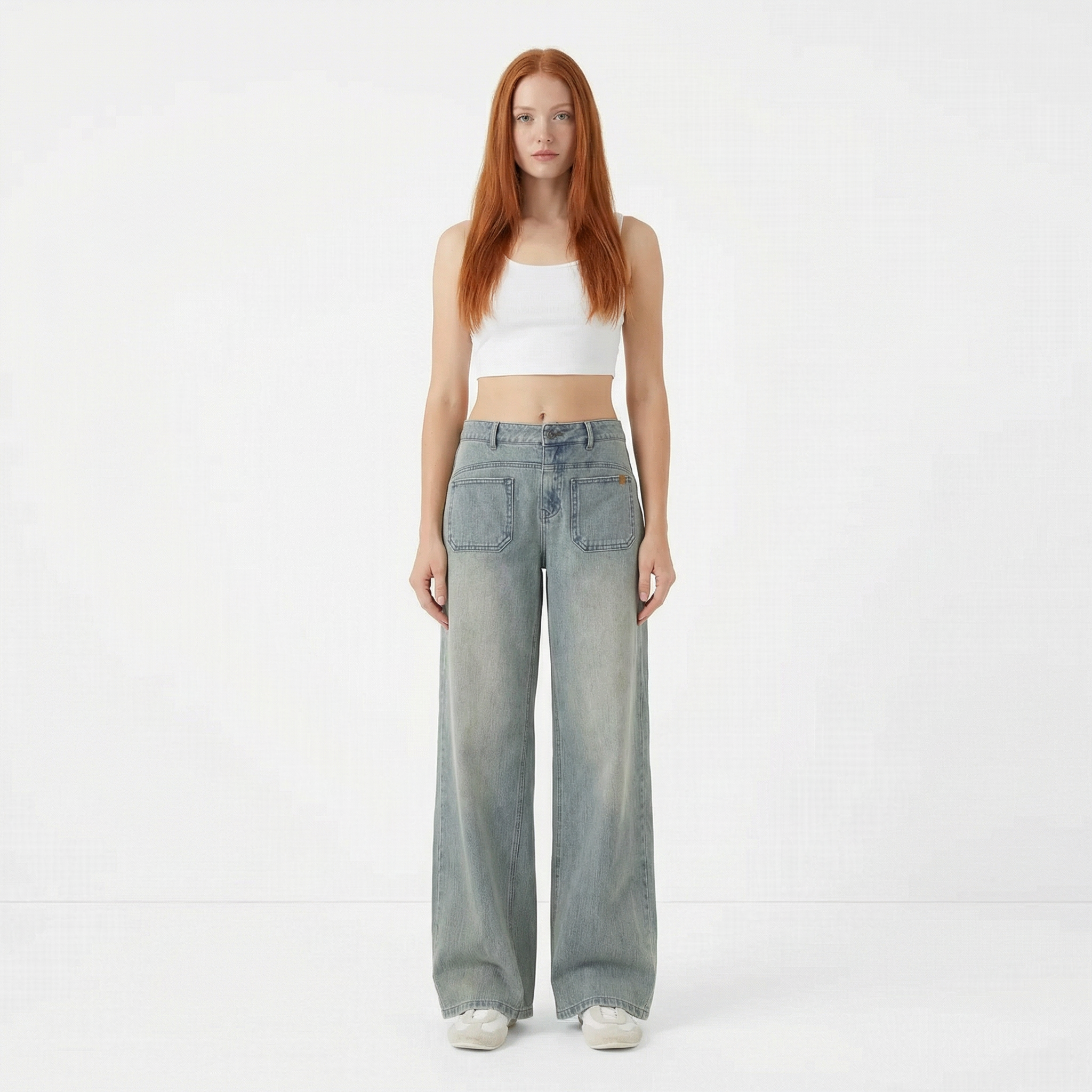 Aura Wide-Leg Jeans