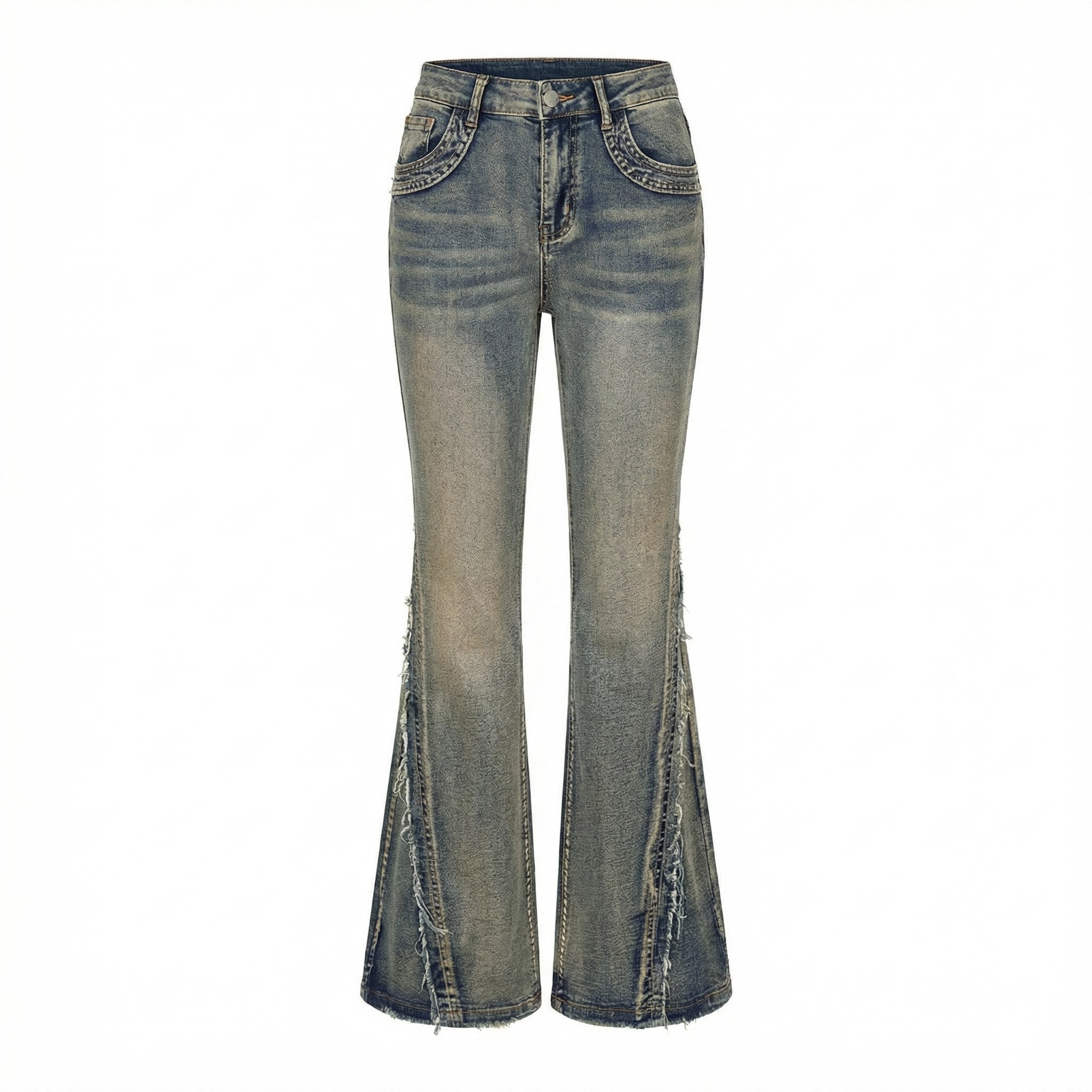 Aurevyn Reconstructed Flare Jeans