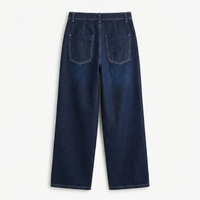 Nova Wide Jeans – High-Waist Button Front