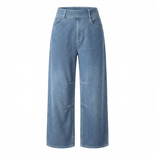 Elvaris Cropped Wide Jeans