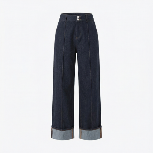 Noir Drift Wide Jeans